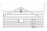 Traditional House Plan - 25627 - Left Exterior
