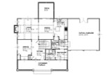 Traditional House Plan - Diamond 25628 - 1st Floor Plan
