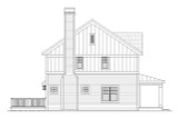 Farmhouse House Plan - Fuller 25647 - Left Exterior