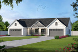 Traditional House Plan - Allston 25686 - Front Exterior