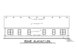 Secondary Image - Traditional House Plan - Allston 25686 - Rear Exterior