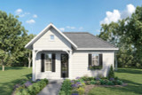 Cottage House Plan - 25688 - Front Exterior