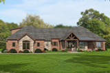 Craftsman House Plan - 25696 - Front Exterior