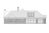 Craftsman House Plan - 25696 - Left Exterior
