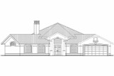 Secondary Image - Southwest House Plan - Sierra 25790 - Front Exterior