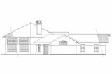 Southwest House Plan - Sierra 25790 - Left Exterior