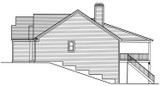 Ranch House Plan - Comstock 25814 - Right Exterior