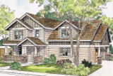 Craftsman House Plan - Elmdale 26133 - Front Exterior