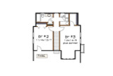 Cottage House Plan - 26201 - 2nd Floor Plan
