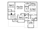 Secondary Image - Craftsman House Plan - 26270 - 2nd Floor Plan