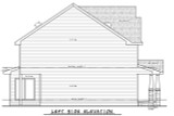 Craftsman House Plan - Chalco Garden 26392 - Left Exterior