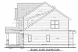 Craftsman House Plan - Chalco Garden 26392 - Right Exterior