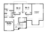 Craftsman House Plan - Chalco Garden 26392 - 2nd Floor Plan