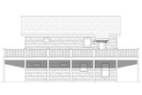 Traditional House Plan - Decked Out 26419 - Left Exterior