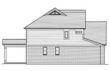 Craftsman House Plan - Loretto 26493 - Left Exterior