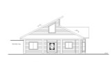 Traditional House Plan - 26578 - Left Exterior