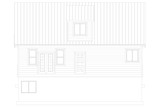 Country House Plan - Beck 26594 - Rear Exterior