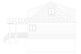 Country House Plan - Beck 26594 - Right Exterior