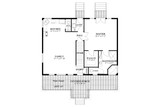 Country House Plan - Beck 26594 - 1st Floor Plan
