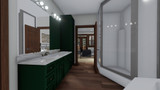 Country House Plan - Beck 26594 - Master Bathroom