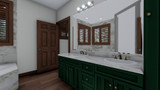 Country House Plan - Beck 26594 - Master Bathroom