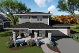 Contemporary House Plan - 26649 - Front Exterior