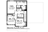 Secondary Image - Contemporary House Plan - 26649 - 2nd Floor Plan