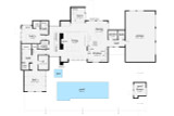 Modern House Plan - Boulder 26815 - 1st Floor Plan