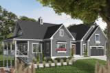 Country House Plan - The Thatchery 26893 - Front Exterior