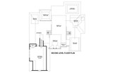 Secondary Image - European House Plan - 26946 - 2nd Floor Plan