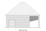 Secondary Image - Tudor House Plan - 26990 - Rear Exterior