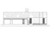 Modern House Plan - Denali 27291 - Left Exterior