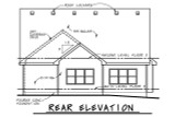 Craftsman House Plan - Windsor Cottage 27441 - Rear Exterior