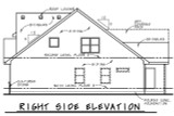 Craftsman House Plan - Windsor Cottage 27441 - Right Exterior