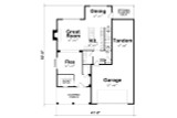 Craftsman House Plan - Windsor Cottage 27441 - 1st Floor Plan