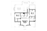 Secondary Image - Craftsman House Plan - Windsor Cottage 27441 - 2nd Floor Plan