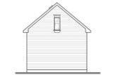 European House Plan - Pottery Port 1 27485 - Rear Exterior