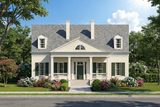 Classic House Plan - 27581 - Front Exterior