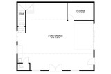 Traditional House Plan - Hunsaker 27730 - 1st Floor Plan