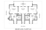 Secondary Image - Country House Plan - Riverneck 27927 - 2nd Floor Plan