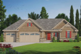 Craftsman House Plan - Durango Point 28015 - Front Exterior