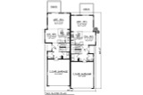 Traditional House Plan - 28035 - 1st Floor Plan