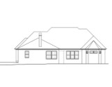 Traditional House Plan - 28135 - Rear Exterior