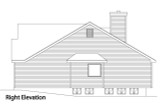 Ranch House Plan - 28249 - Right Exterior