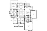 European House Plan - 28267 - 1st Floor Plan