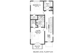Secondary Image - Modern House Plan - Shephard 28417 - 2nd Floor Plan