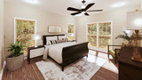 Classic House Plan - 28420 - Master Bedroom