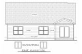 Secondary Image - Traditional House Plan - Shelton 28570 - Rear Exterior