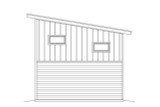 Secondary Image - Contemporary House Plan - Zephyr 28638 - Rear Exterior