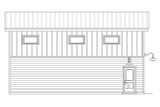 Contemporary House Plan - Zephyr 28638 - Left Exterior